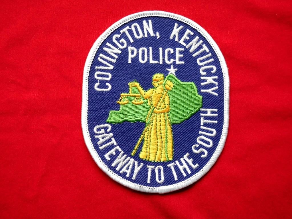PATCH DE POLICE AMÉRICAIN COVINGTON KENTUCKY, Enlèvement ou Envoi, Autres, Emblème ou Badge