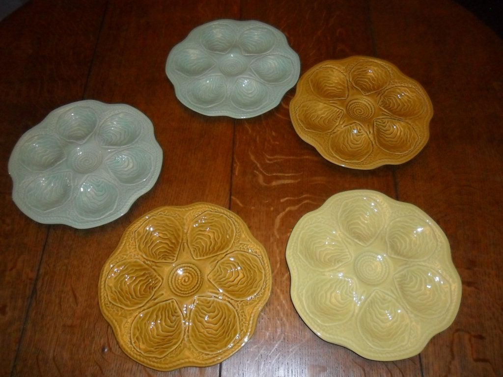 Boch assiettes huitres, Enlèvement ou Envoi