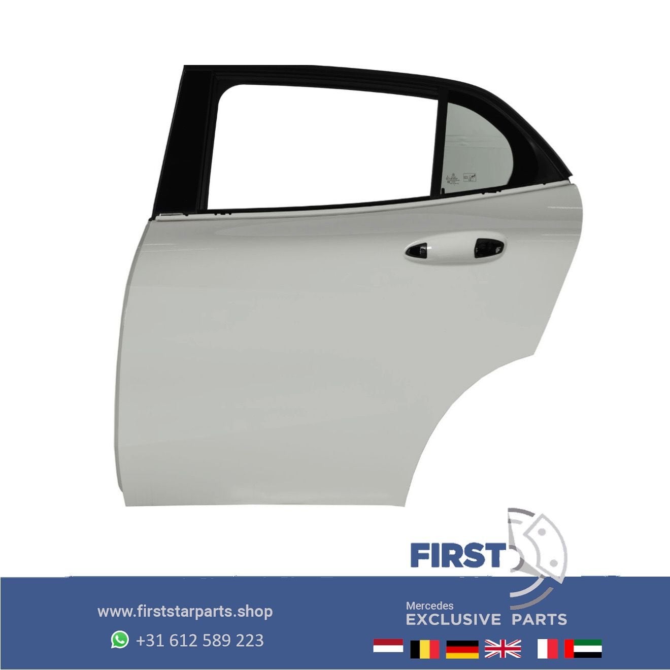 W156 DEUR LINKS ACHTER COMPLEET Mercedes GLA Klasse 2013-201, Gebruikt, -, Deur, Ophalen of Verzenden