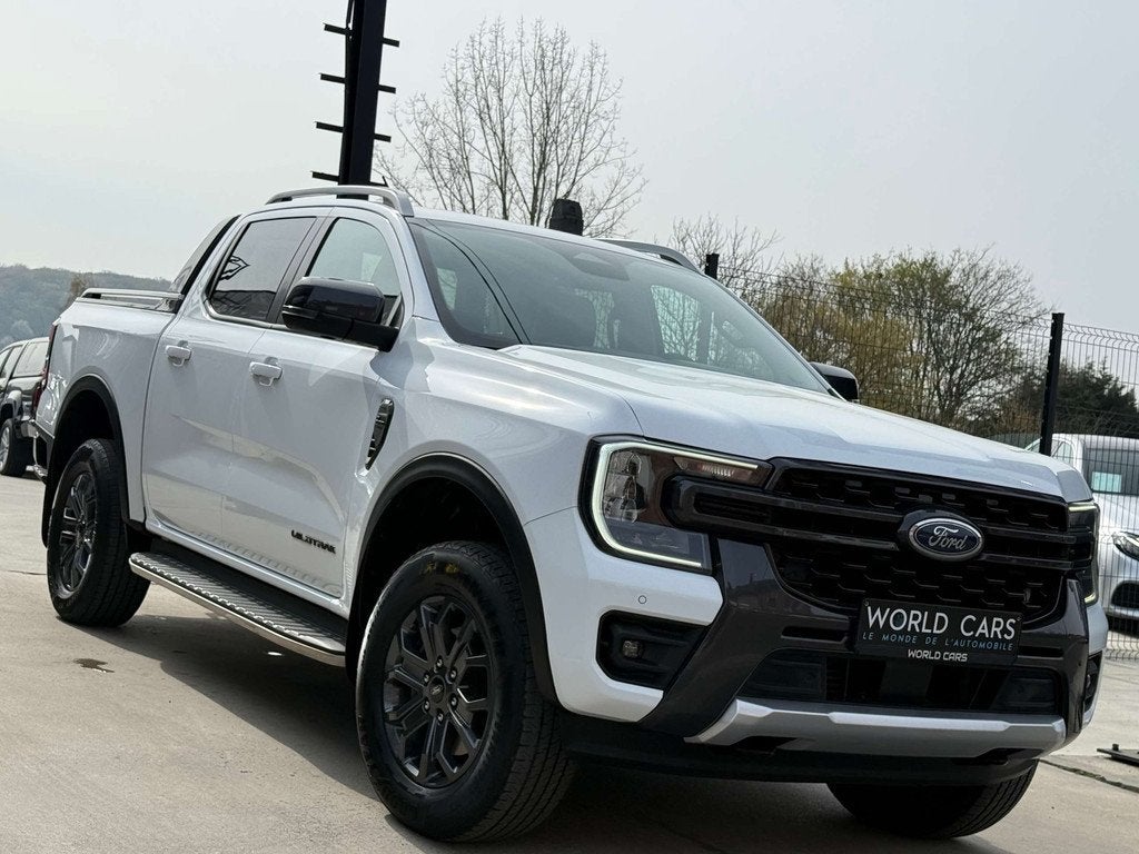 Ford Ranger 2.0 EcoBlue e-4WD WILDTRAK TVAC*BTWIN FULL OP., Auto's, Automaat, 4 deurs, Gebruikt, 4 cilinders