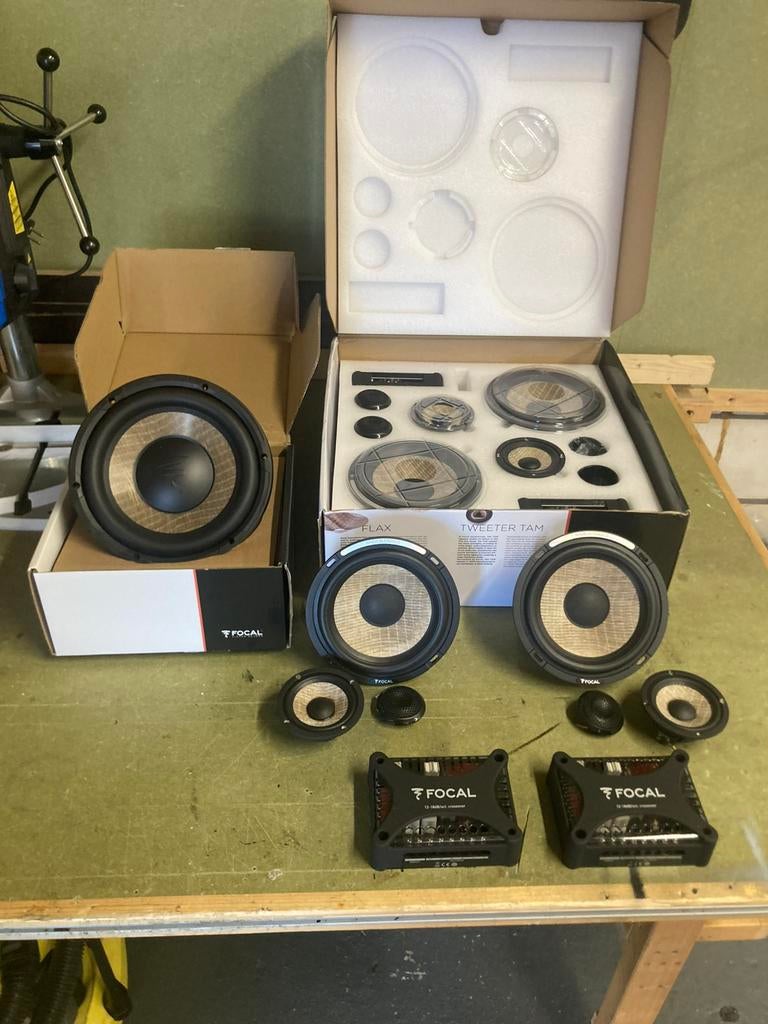 Focal flax evo PS165 F3E (2 sets) en flax P20 FE, Enlèvement, Comme neuf