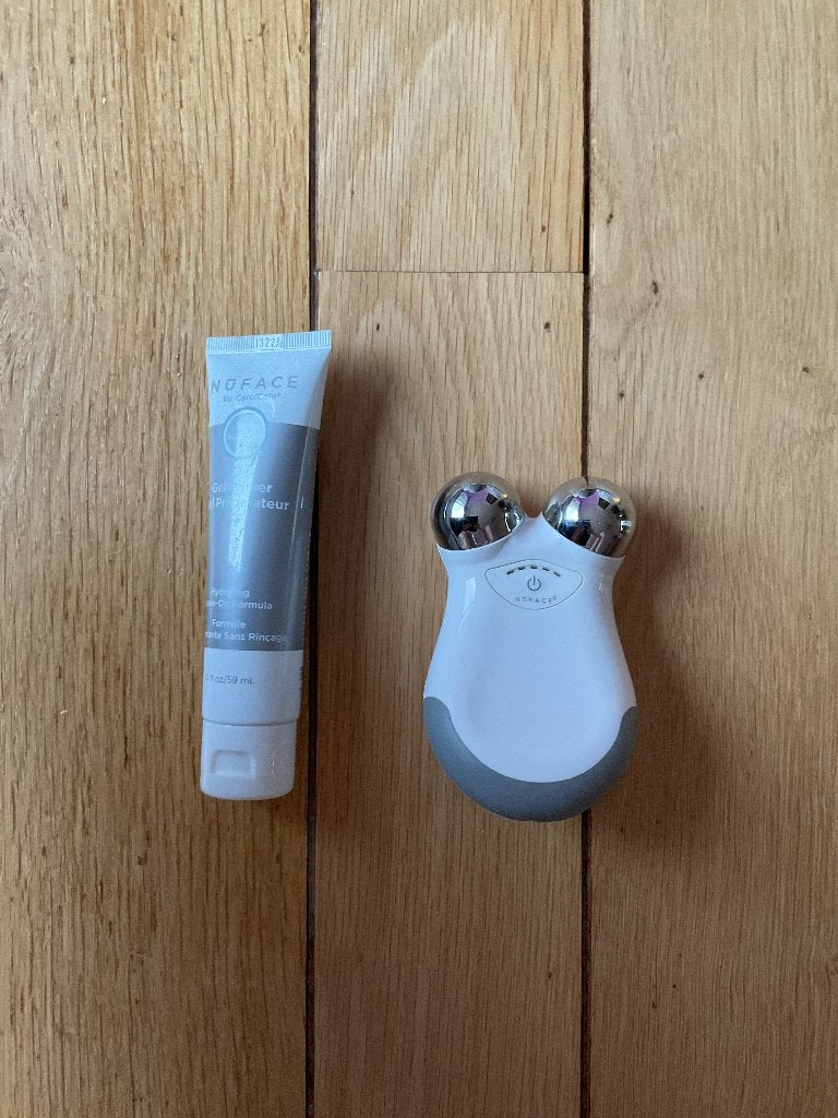 Nuface mini facial toning device, Ophalen of Verzenden, Zo goed als nieuw, Overige typen