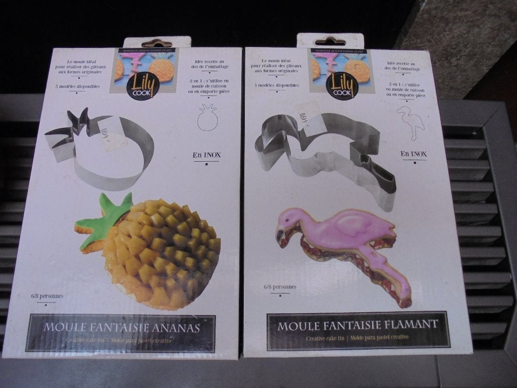 moules à gâteaux inox 4 modèles. . 8 euros/p, Enlèvement, Neuf, Gâteaux et Tartes, Moule
