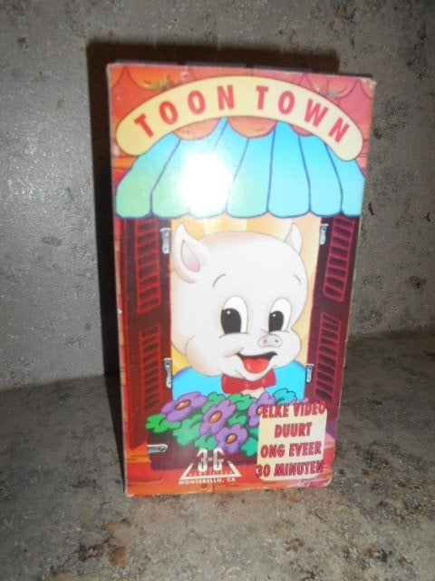 VHS Box - Toon Town voor collectors, Ophalen of Verzenden, Zo goed als nieuw, VHS