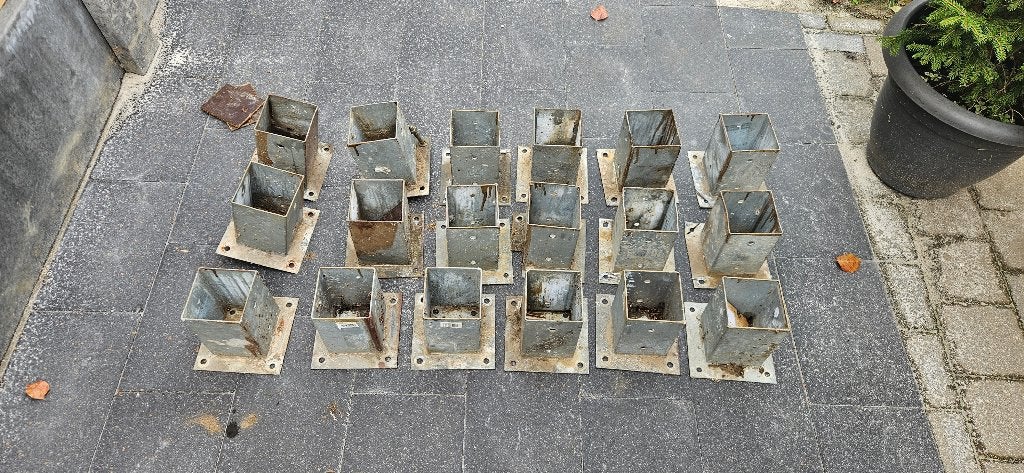 paalhouder, Ophalen, Gebruikt, Overige typen, Inox