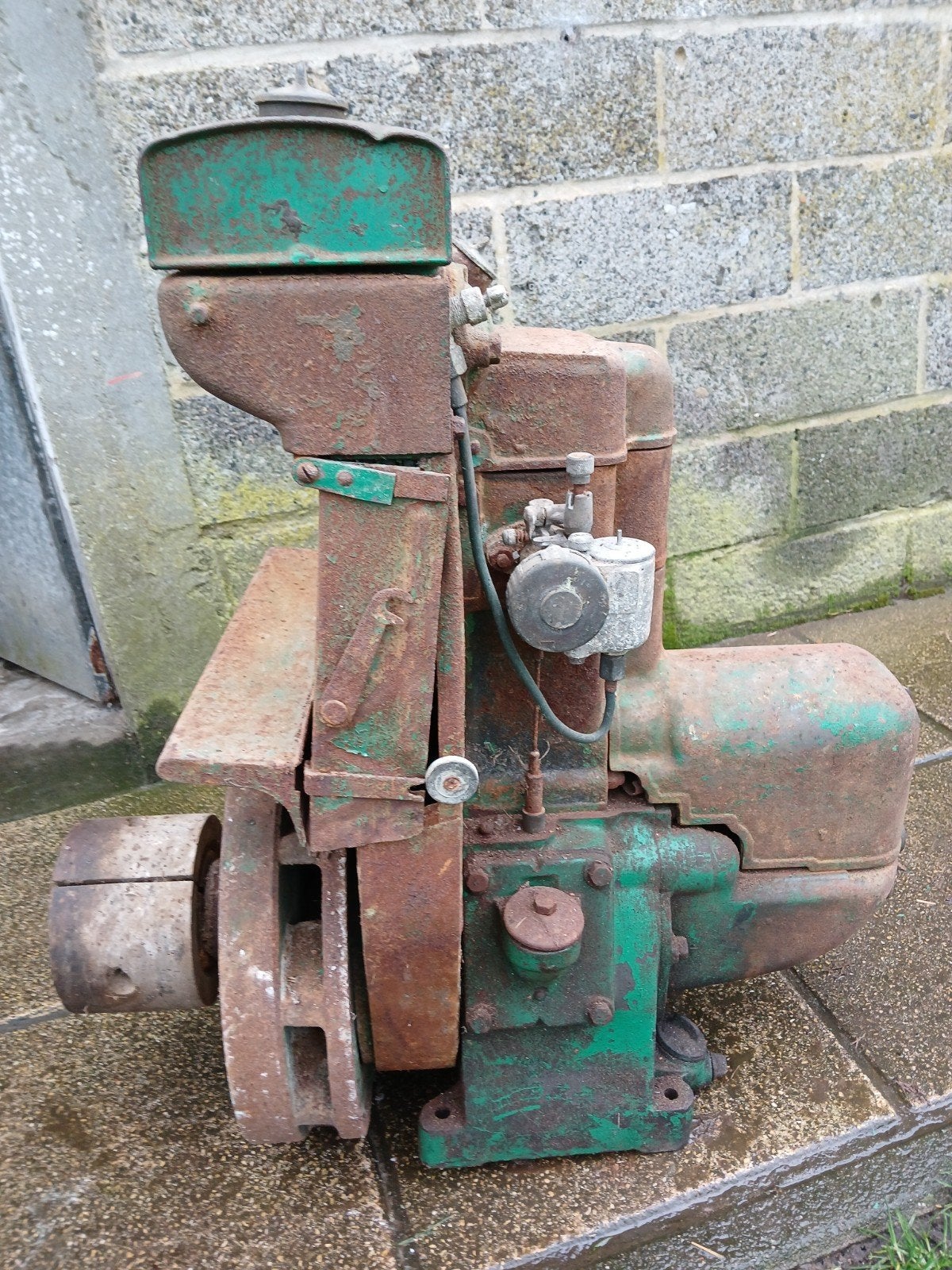 stationaire motor bernard w1, Ophalen