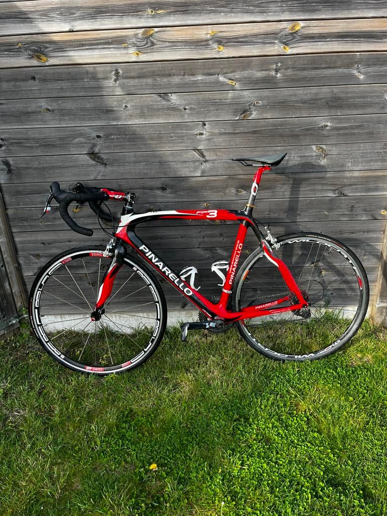 Pinarello FP3 Carbon Racefiets 56-58, 10 à 15 vitesses, 57 à 61 cm, Comme neuf, Enlèvement