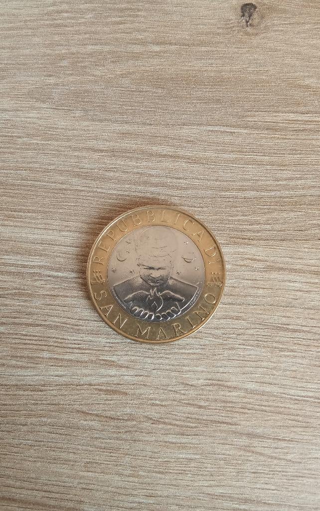 Munteenheid van San Marino 1000 lira, Ophalen, Vaticaanstad
