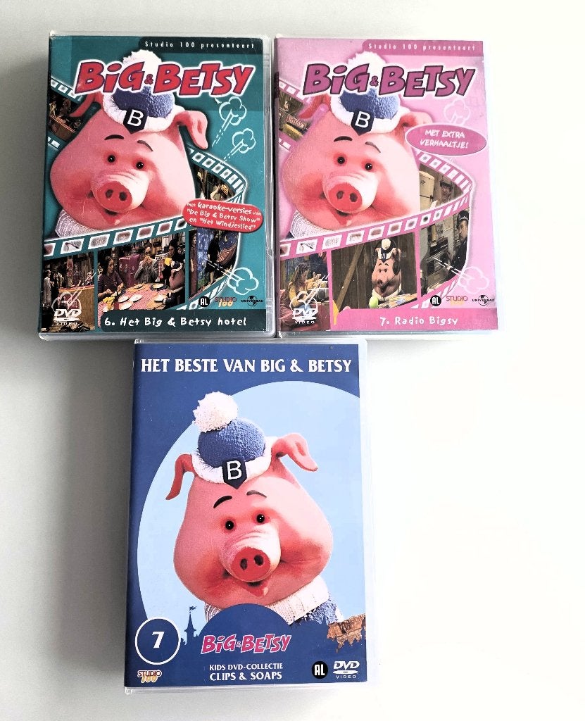 3 DVD S Big & Betsy, CD & DVD, DVD | Enfants & Jeunesse, Enlèvement ou Envoi