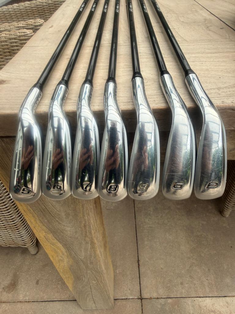 Cobra King F9 one lenght golfclubs met graphite shafts, Ophalen, Gebruikt, Club, Overige merken