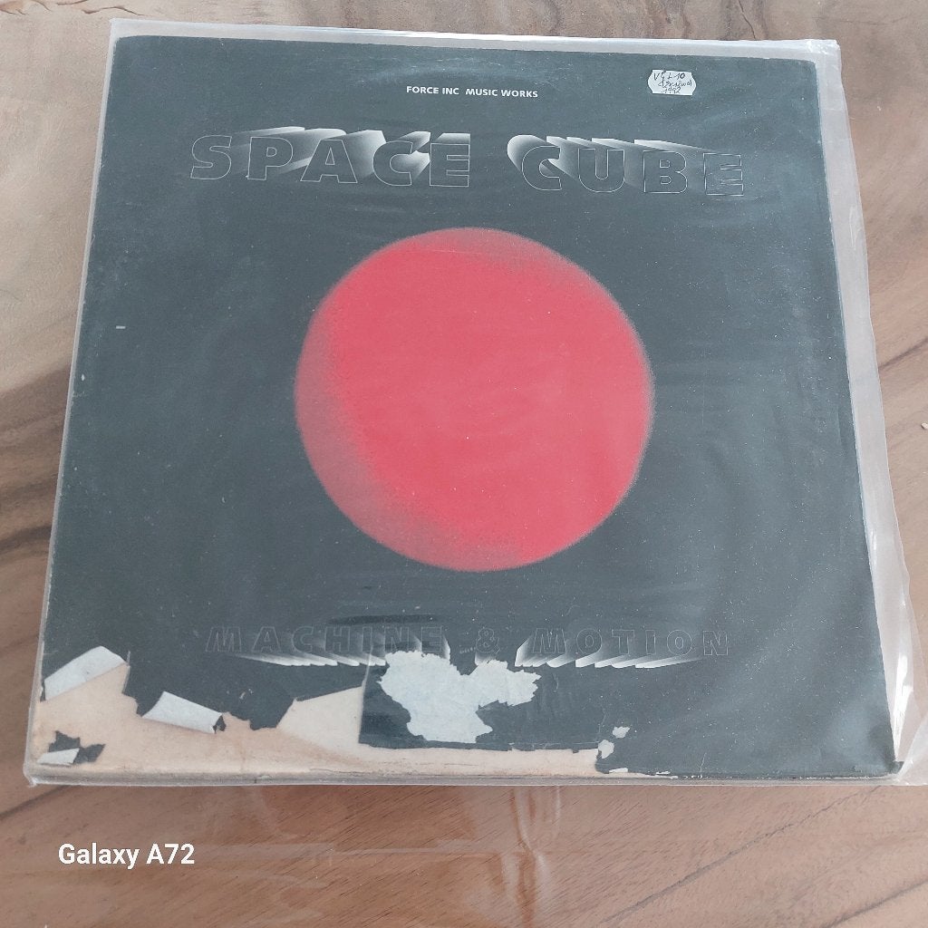 space cube machine & motion 2x12 inch maxi, Cd's en Dvd's, Vinyl | Dance en House, Gebruikt, Trip Hop of Breakbeat, Ophalen of Verzenden