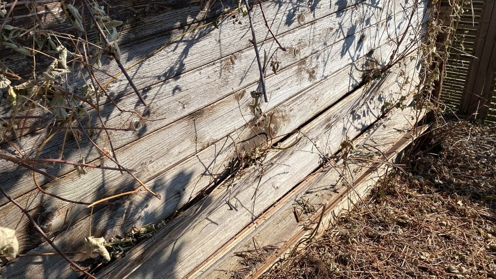 Gratis tuinhuis af te breken voor (stook)hout, Tuin en Terras, Brandhout, Ophalen