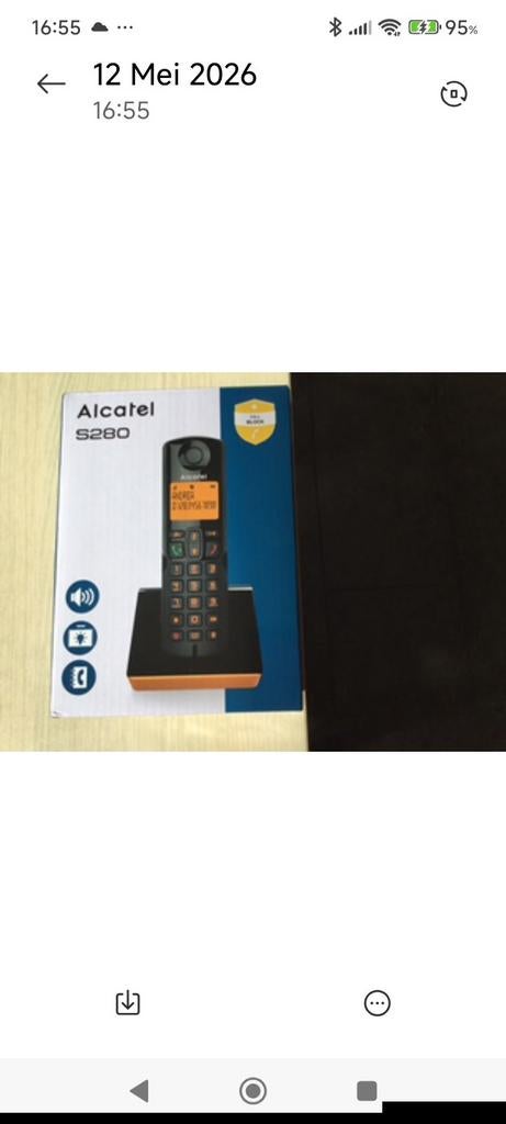 Draadloze telefoon, Télécoms, Téléphones fixes | Combinés & sans fil, Enlèvement