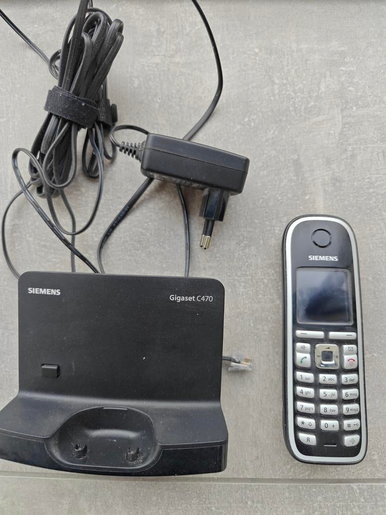 Siemens Gigaset C470, Enlèvement ou Envoi, Utilisé, 1 combiné