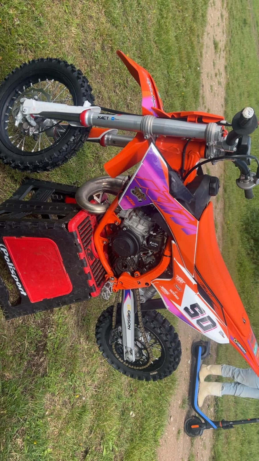 Ktm sx 50 pré serré, Vélos & Vélomoteurs, Enlèvement, Comme neuf