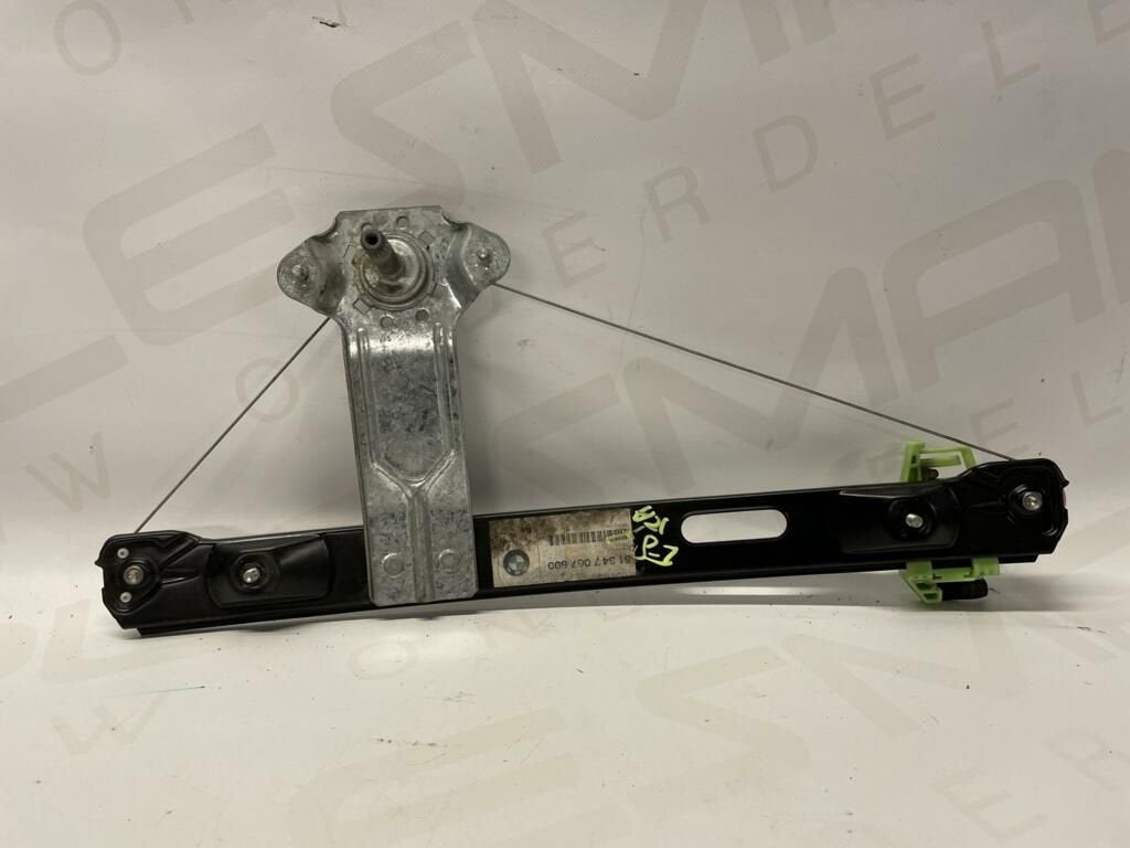 Raammechanisme rechtsachter BMW E87 51347067800, Gebruikt, -, -, Ophalen of Verzenden