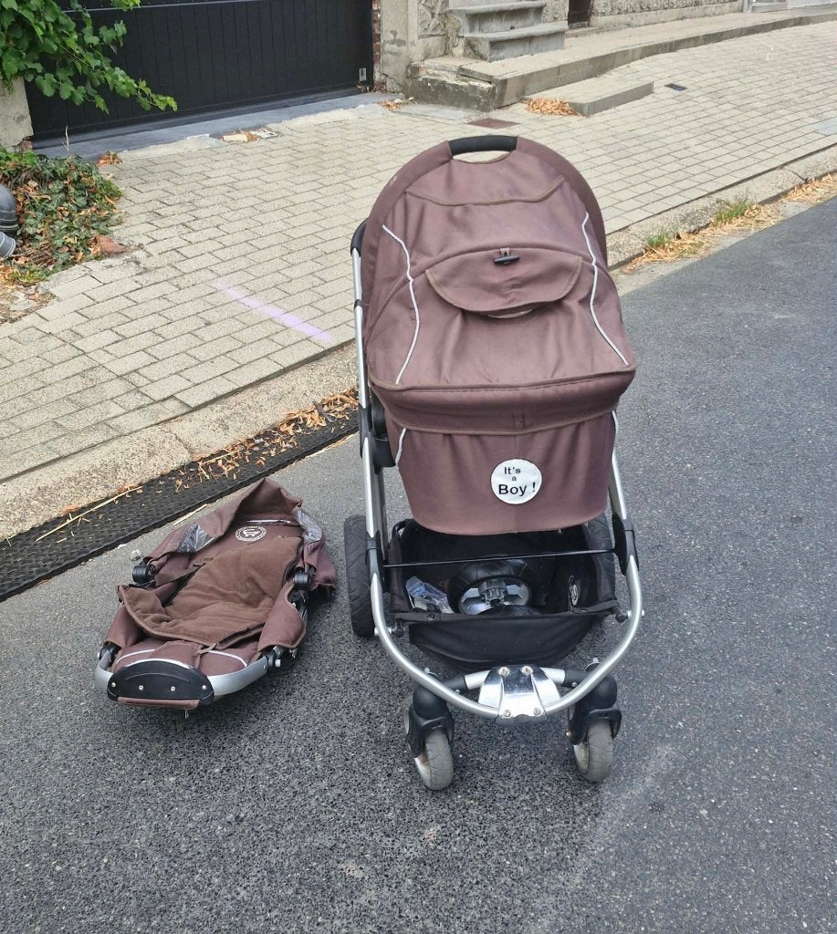buggy set, Kinderen en Baby's, Buggy's, Ophalen, Gebruikt, Overige merken, Verstelbare rugleuning