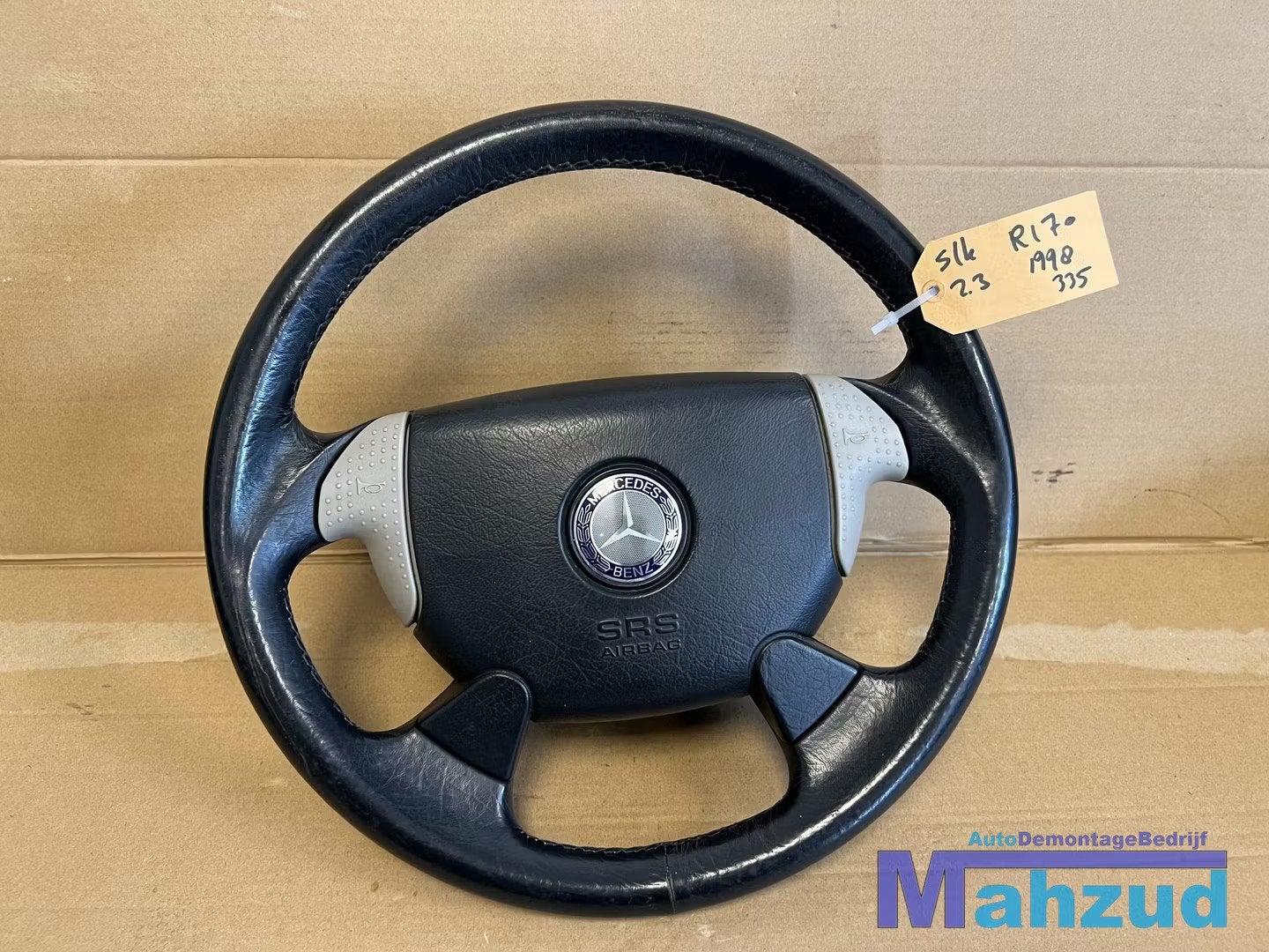 MERCEDES SLK R170 Zwart grijs Stuurwiel stuur met airbag 199, Auto-onderdelen, Gebruikt, Mercedes-Benz AG, Mercedes-Benz, Mercedesstrasse 120
70372  Stuttgart, DE