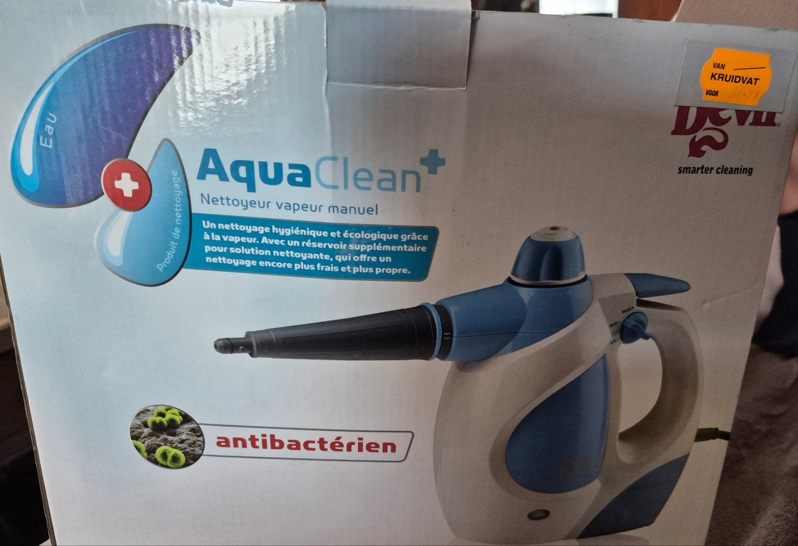 Aqua clean stoomreiniger, Elektronische apparatuur, Ophalen, Nieuw, Stoomreiniger