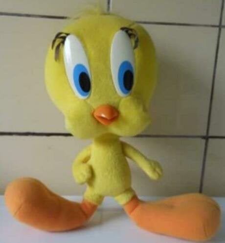 Knuffel tweety, Ophalen of Verzenden, Zo goed als nieuw, Stoffen beer