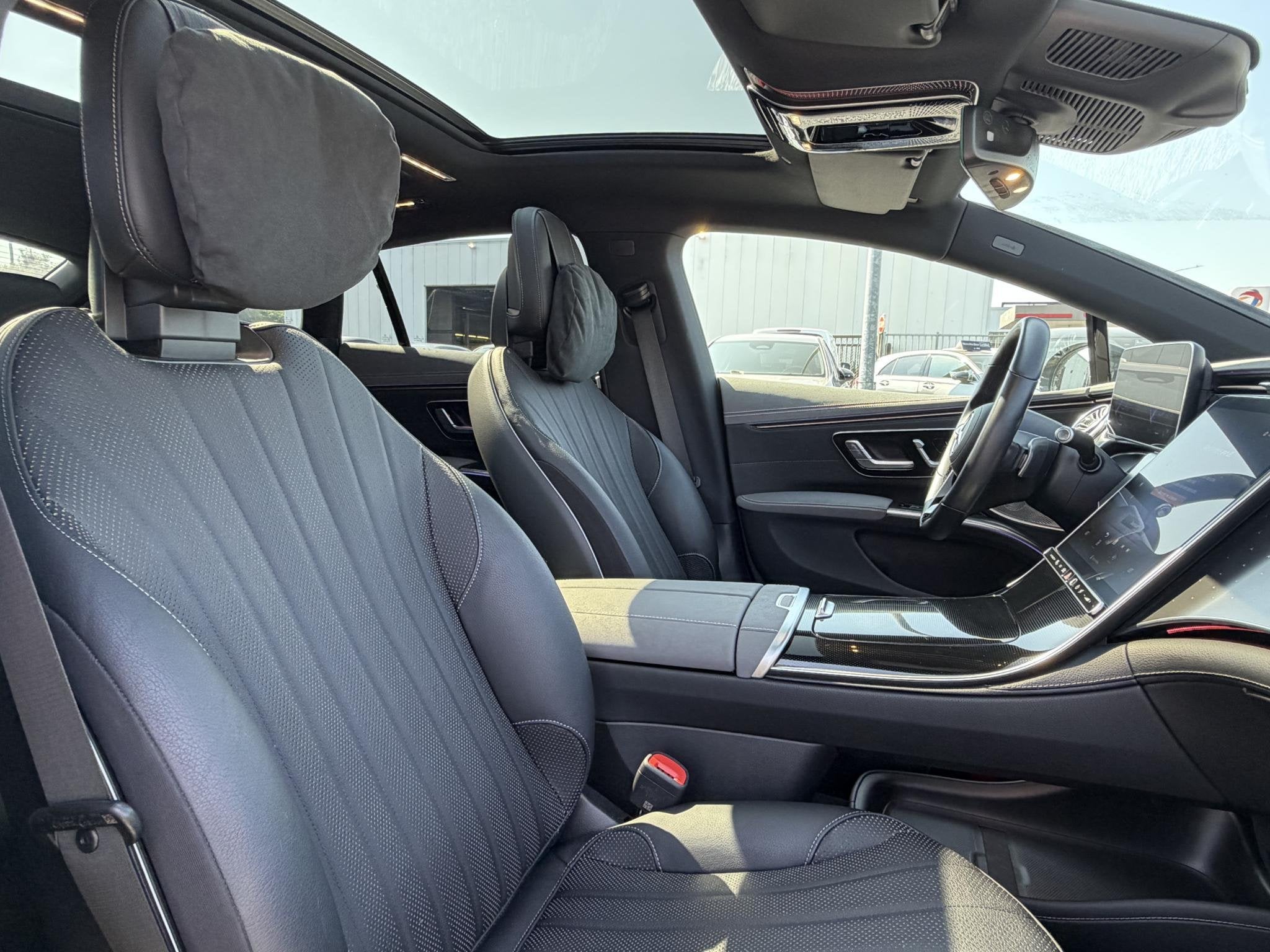 Mercedes-Benz EQS 450+ AMG Line, Auto's, Mercedes-Benz, Automaat, 4 deurs, Gebruikt, 333 pk