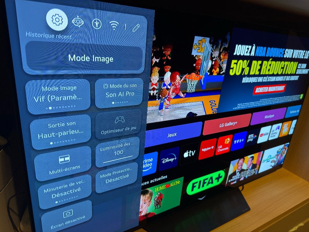 LG OLED 55” OLED55B26LA tv — Onberispelijke staat, Ophalen, Zo goed als nieuw, OLED, LG