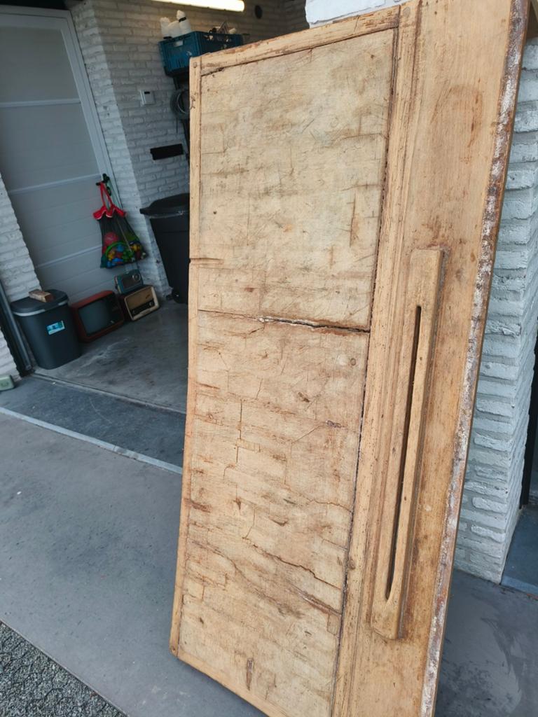 Te koop,kapblok uit slagerij., Ophalen