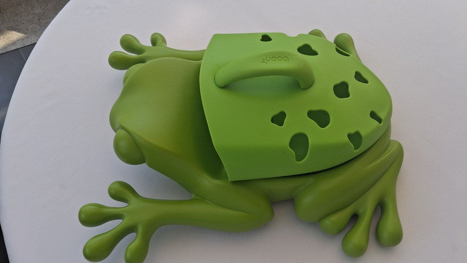 Grenouille de bain Boon pour ranger les jouets de bain., Enlèvement