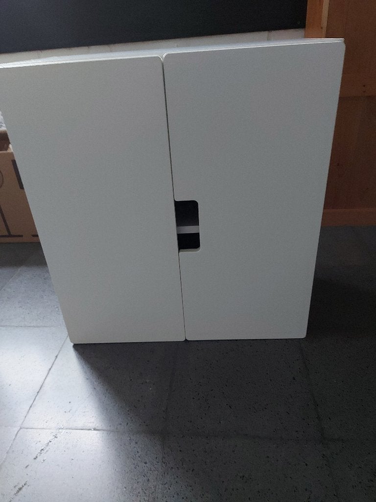Wit hangkastje, Ophalen, Overige typen, 50 tot 100 cm, Zo goed als nieuw