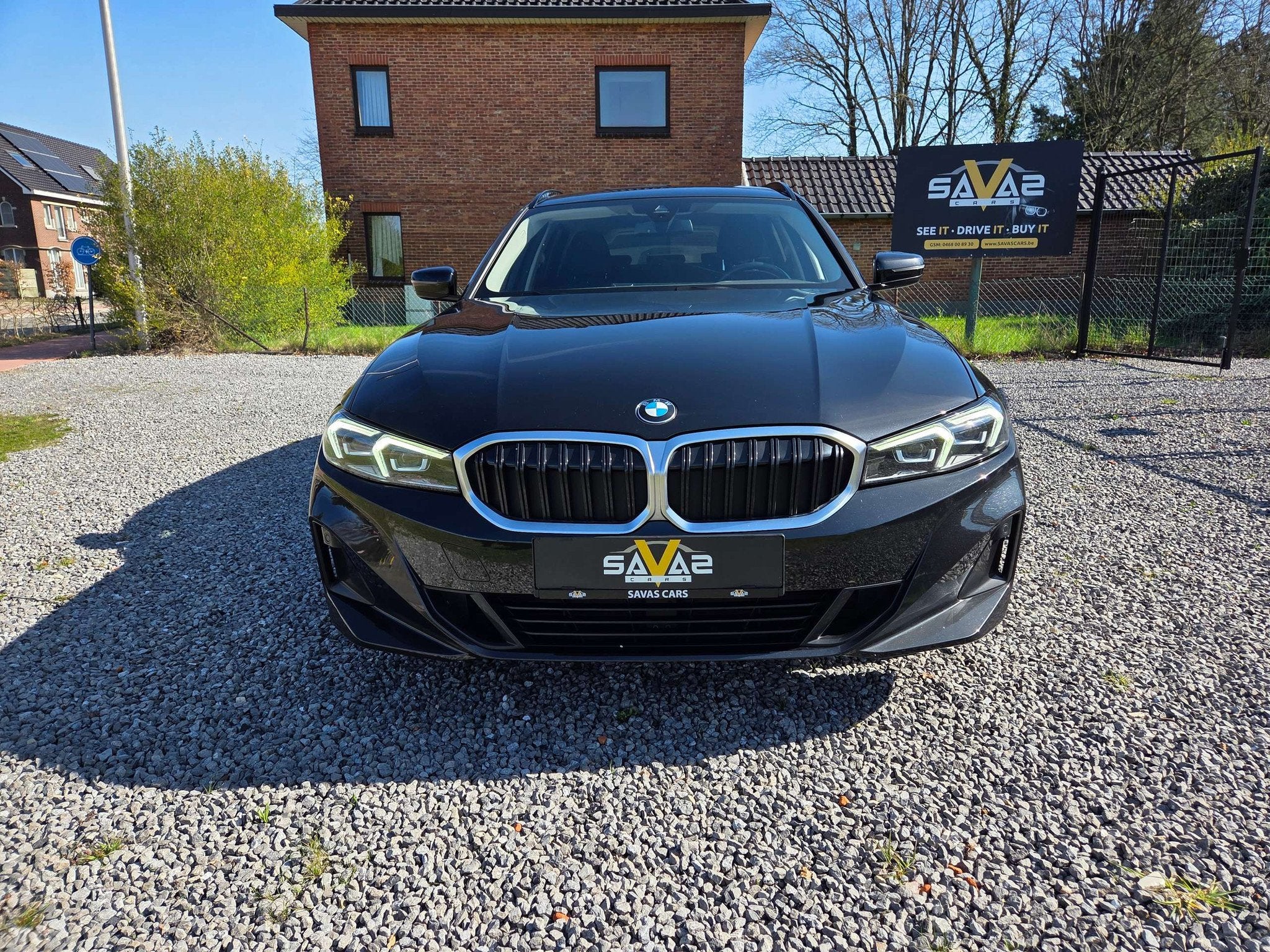 BMW 318 Touring 318 dA MHEV/APPLE-ANDROID, Auto's, Automaat, 135 pk, Stof, Zwart