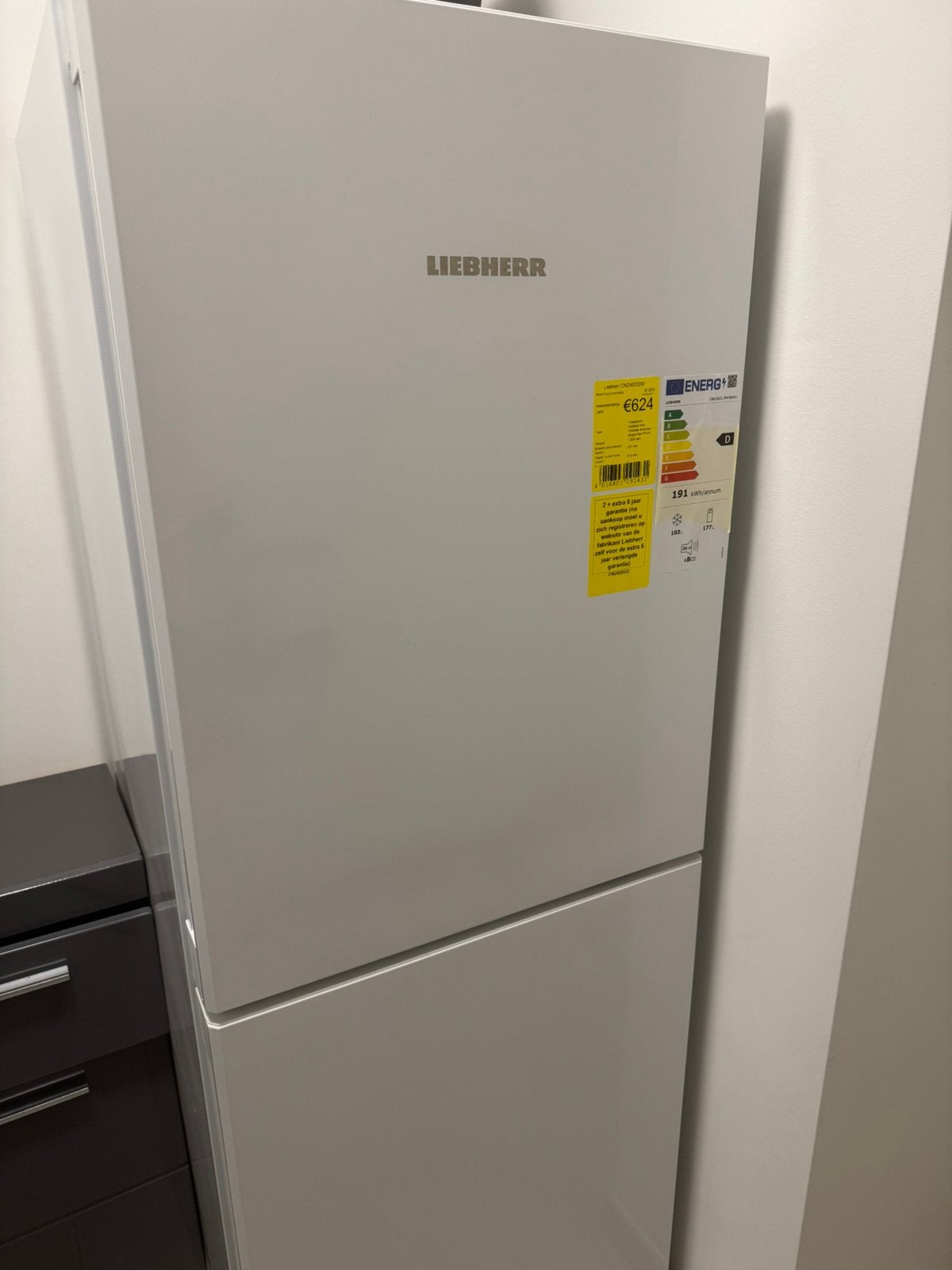 Liebherr CND50230//, Elektronische apparatuur, Koelkasten en IJskasten, Ophalen, Zo goed als nieuw