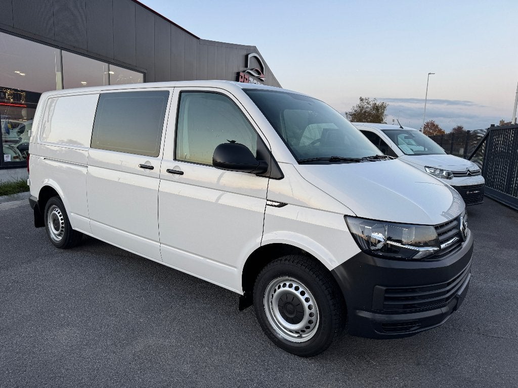 Volkswagen Transporter 2.0 tdi L2 pdc gps airco, Auto's, Voorwielaandrijving, Dealer onderhouden, Stof, 4 cilinders
