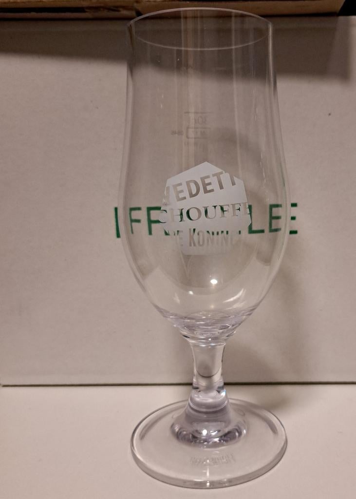 La Chouffe glas festivalbeker, Verzamelen, Ophalen of Verzenden, Zo goed als nieuw, Glas of Glazen, De Koninck