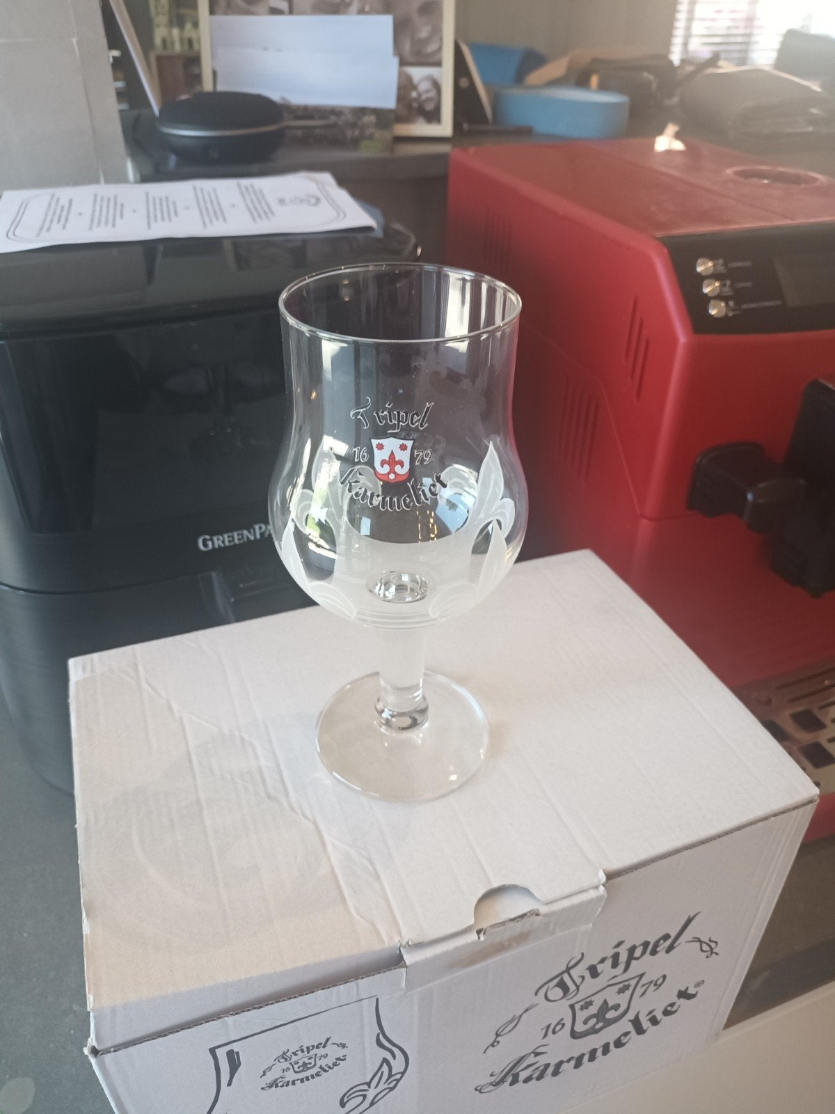 6 glazen Tripel Karmeliet 20cl, Collections, Enlèvement, Neuf, Verre à bière