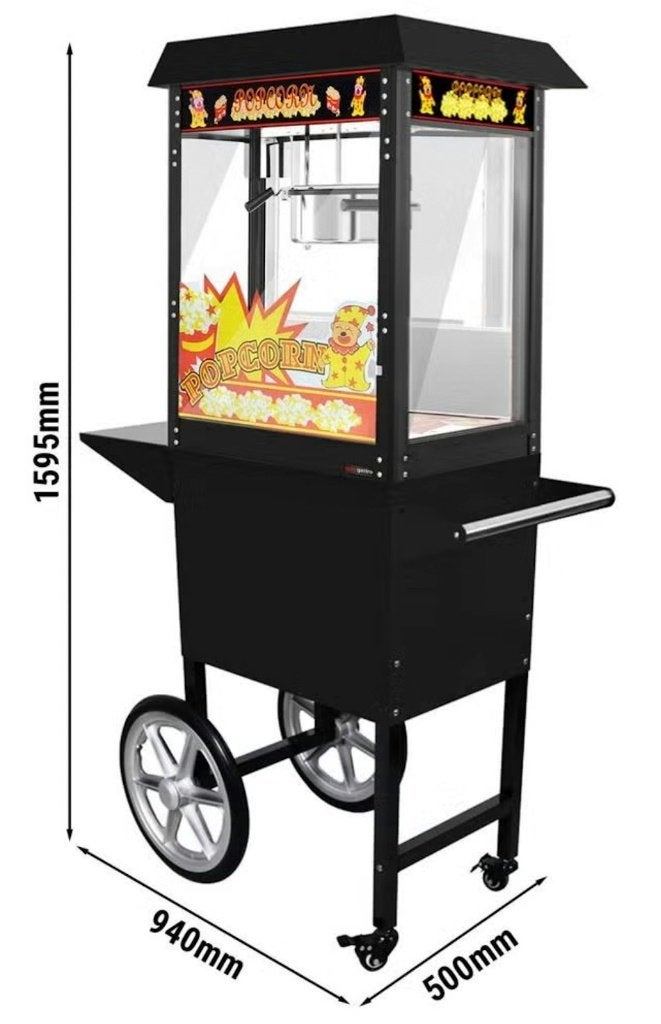 Popcornmachine te huur via OmniRent, Enlèvement