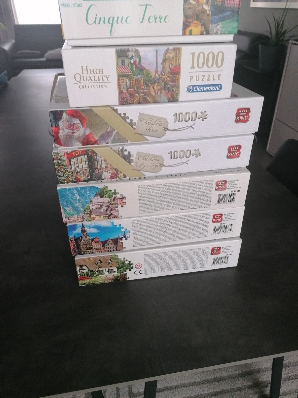puzzels, Hobby en Vrije tijd, Ophalen, 500 t/m 1500 stukjes, Zo goed als nieuw, Legpuzzel