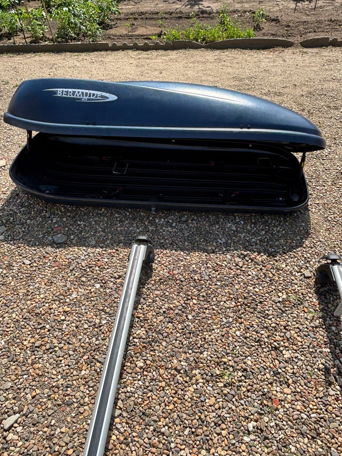 Dakkoffer & drager voor bmw 5 serie E 60/E 61, Auto diversen, Dakkoffers, Ophalen, Zo goed als nieuw