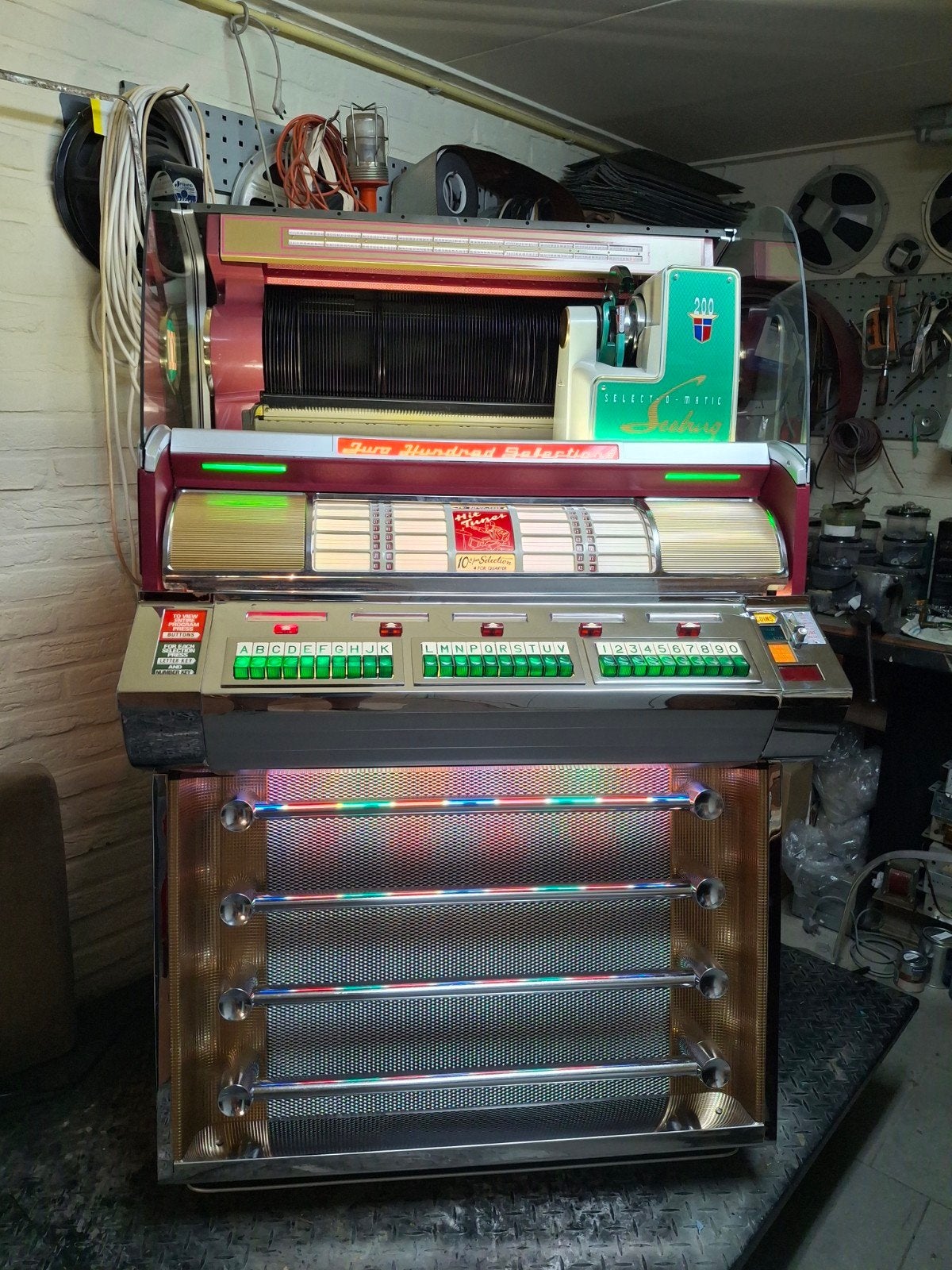 seeburg v200, Collections, Machines | Jukebox, Enlèvement ou Envoi, Seeburg