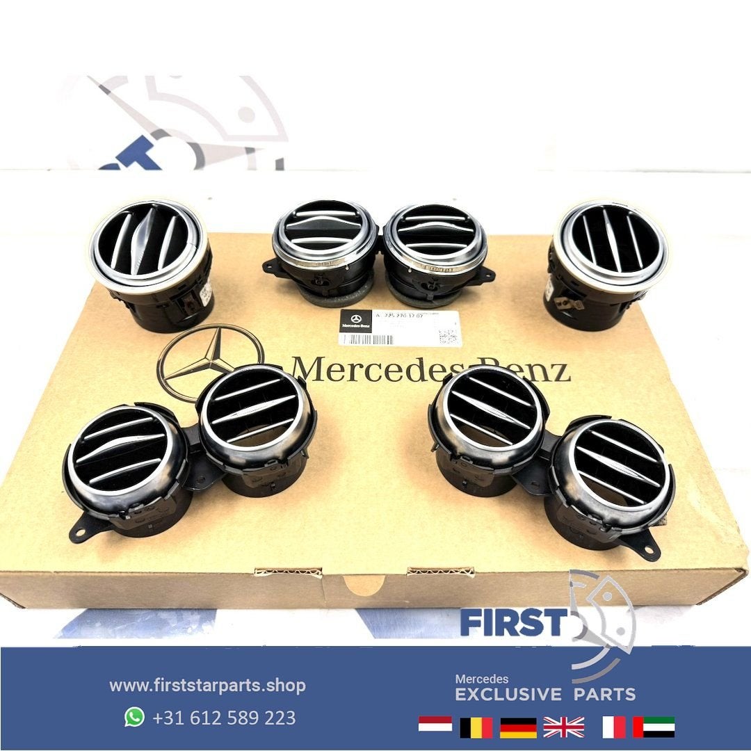 W222 AMG LUCHTROOSTERS voor Mercedes S KLASSE S63 S65 AMG 20, Gebruikt, -, Ophalen of Verzenden, -