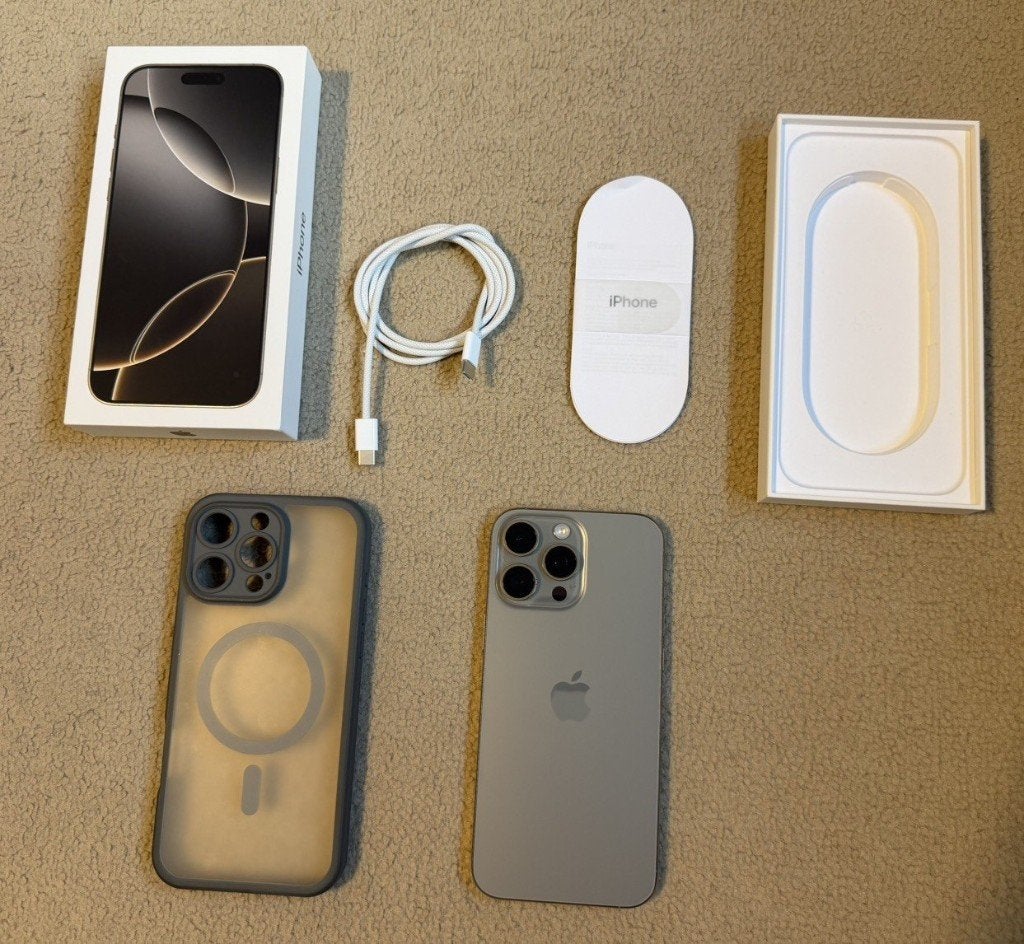 Apple iPhone 16 Pro Max 256 Go | Titane naturel, Enlèvement ou Envoi, 256 GB, IPhone 16