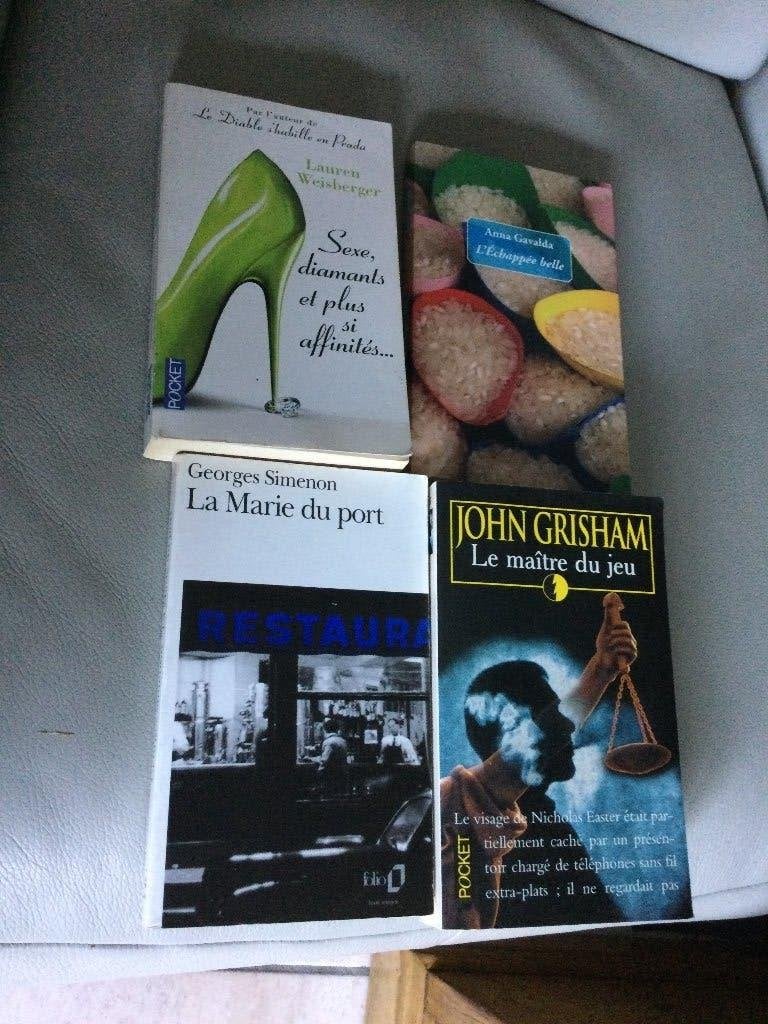 KAVEL: „GRISHAM” WEISBERGER” GAVALDA” SIMENON, Ophalen of Verzenden, SIMENON/GAVALDA/WEISBERGER/GRISHAM