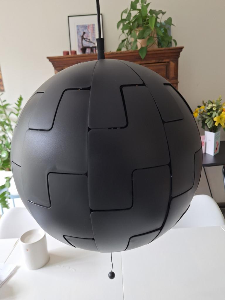 Lamp- hanglamp ikea PS 2014 zwart, Ophalen, Zwart