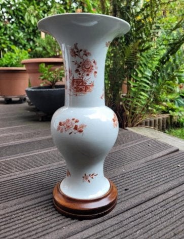 Vaas vista alegre Portugal, Huis en Inrichting, Woonaccessoires | Vazen, Ophalen, Zo goed als nieuw, Aardewerk of Porselein, Minder dan 50 cm
