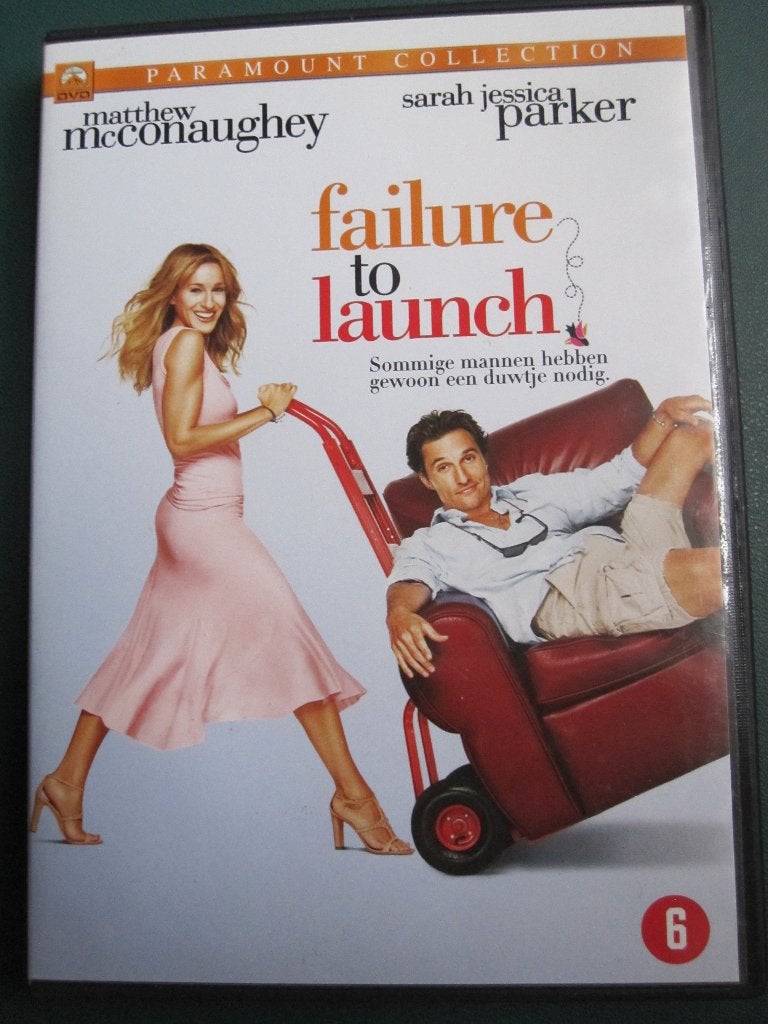 Failure to Launch (2006), Cd's en Dvd's, Engels, Romantische komedie, Nederlands, Ophalen of Verzenden