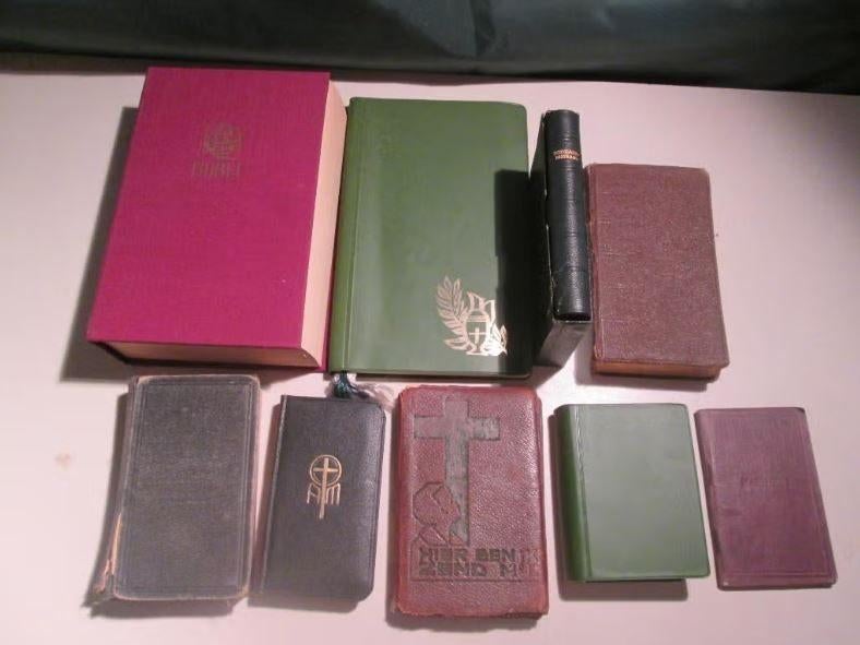 9 prima oude Godsdienstige boeken, Boeken, Ophalen of Verzenden, Gelezen