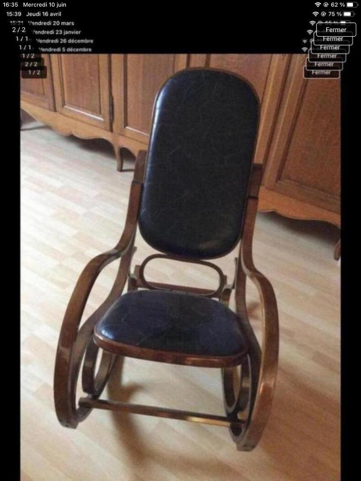 ROCKING CHAIR, Bois