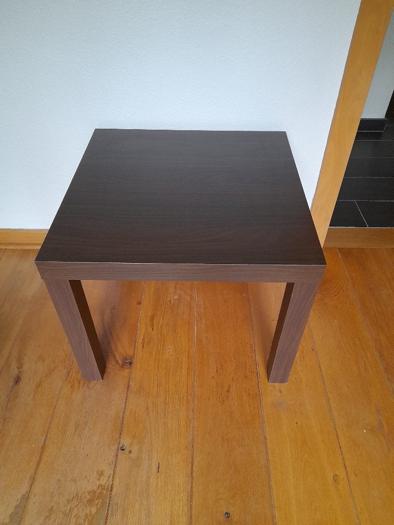 Houten bijzettafel Ikea, Ophalen, Minder dan 45 cm, Minder dan 55 cm, Vierkant