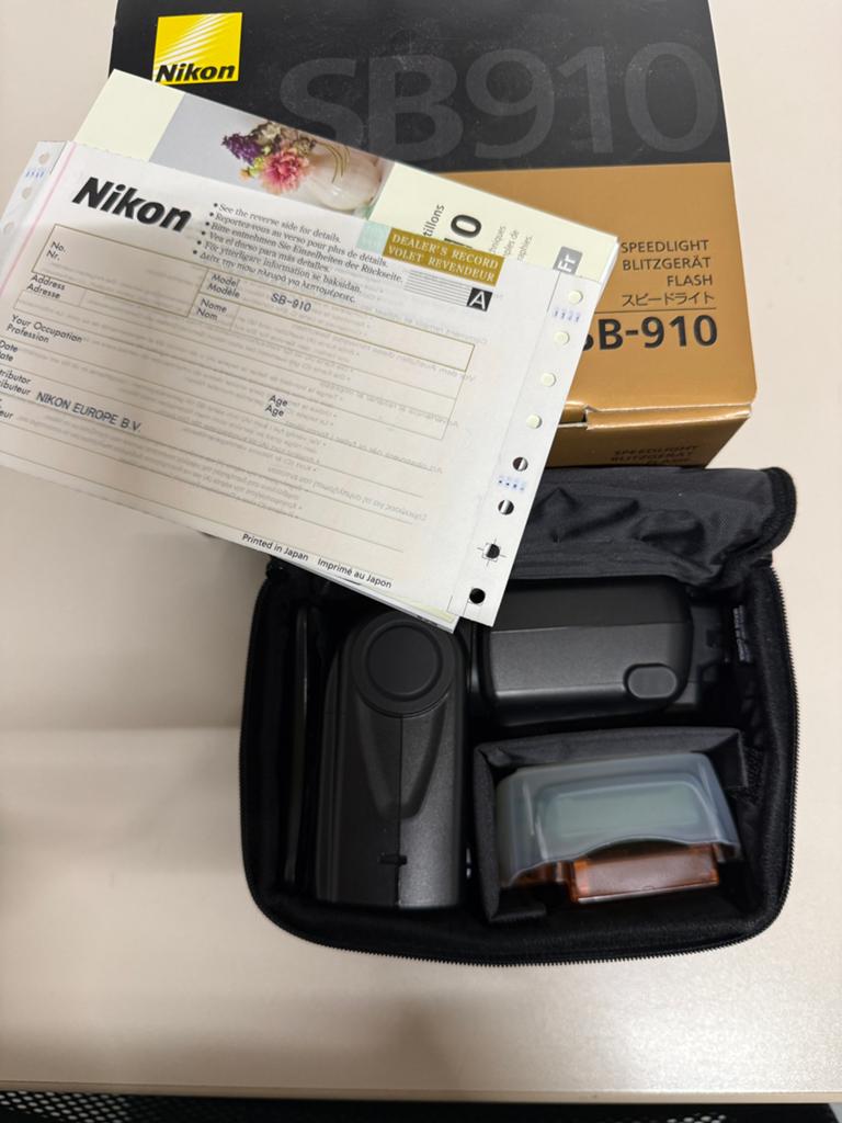 Nikon SB-910, Audio, Tv en Foto, Foto | Flitsers, Ophalen, Nikon