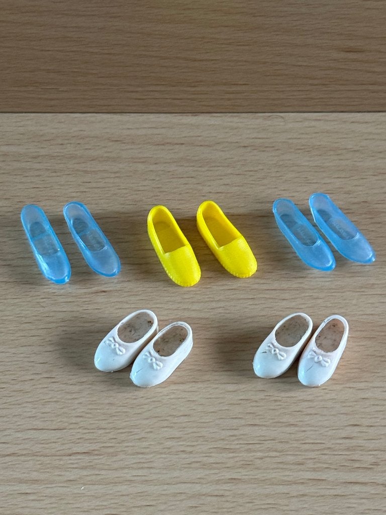 Barbie Set ballerina shoes ( 5 paar ), Ophalen of Verzenden, Zo goed als nieuw, Accessoires