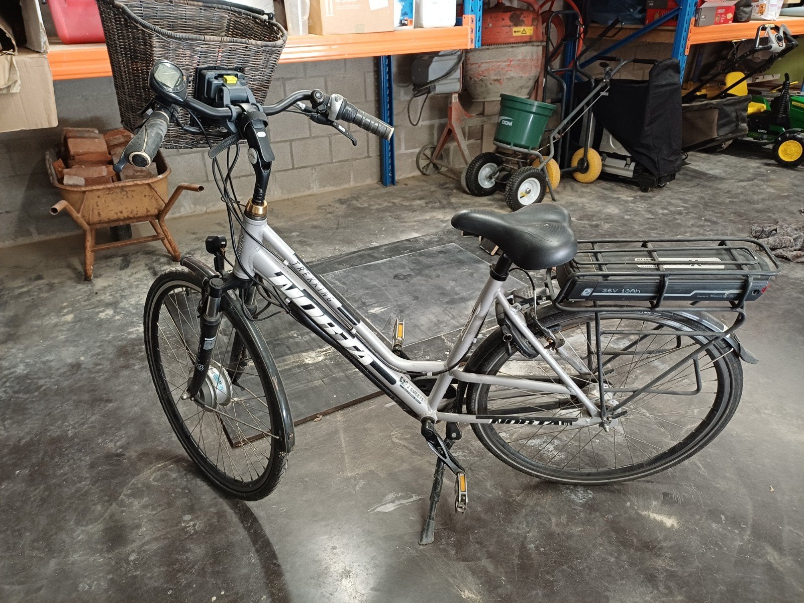 Elektrische fiets Norta, Ophalen
